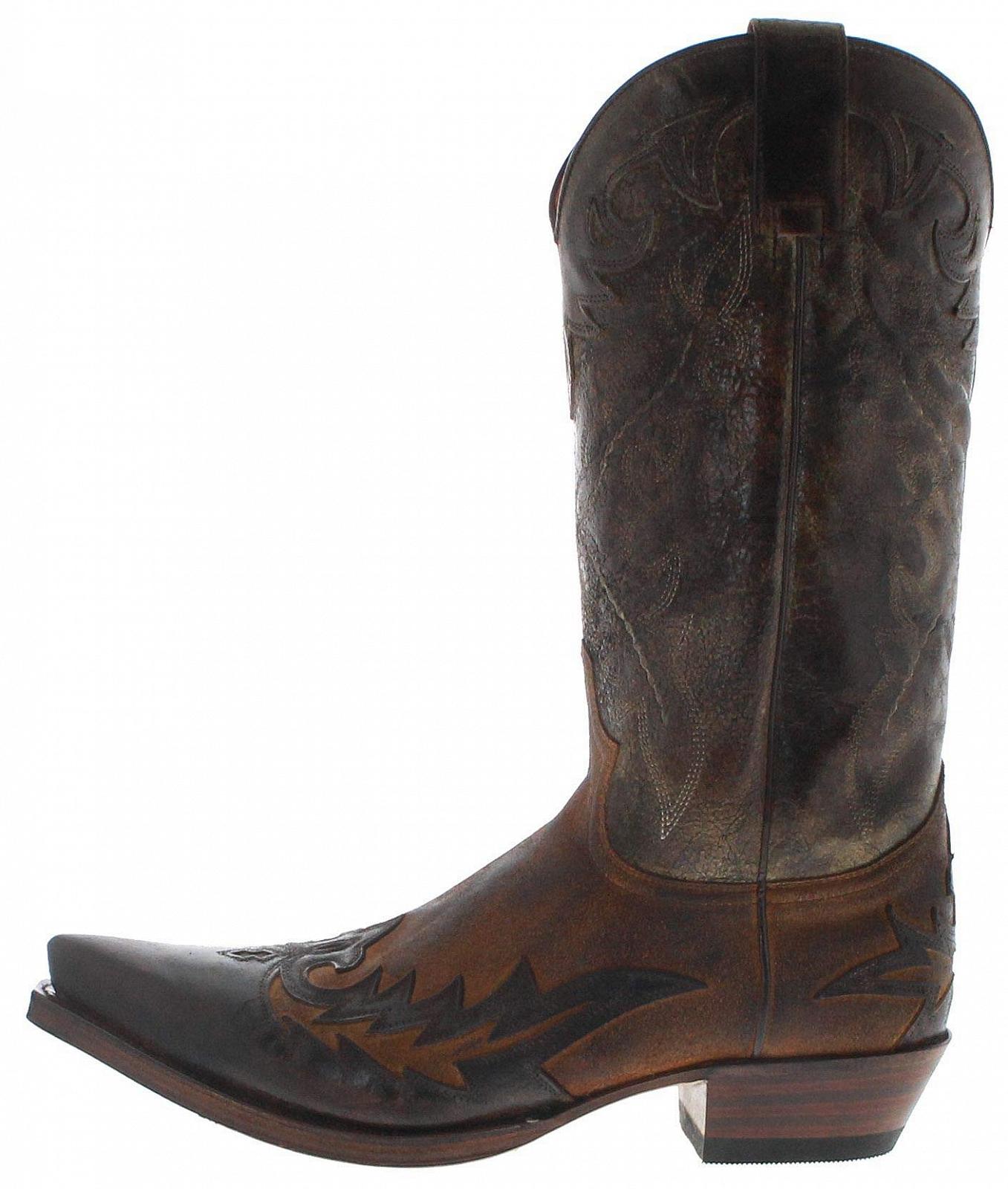 Черевики Sendra Boots чоловічі 9669 Western шкіряні коричневі, фото №5