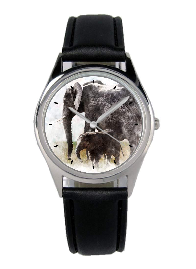 Часы KIESENBERG B-20590 Elephant Gift Idea Unisex Аналоговые Кварцевые Кожаный Ремешок 36 мм, фото №1 Часы KIESENBERG B-20590 Elephant Gift Idea Unisex Аналоговые Кварцевые Кожаный Ремешок 36 мм, фото №1