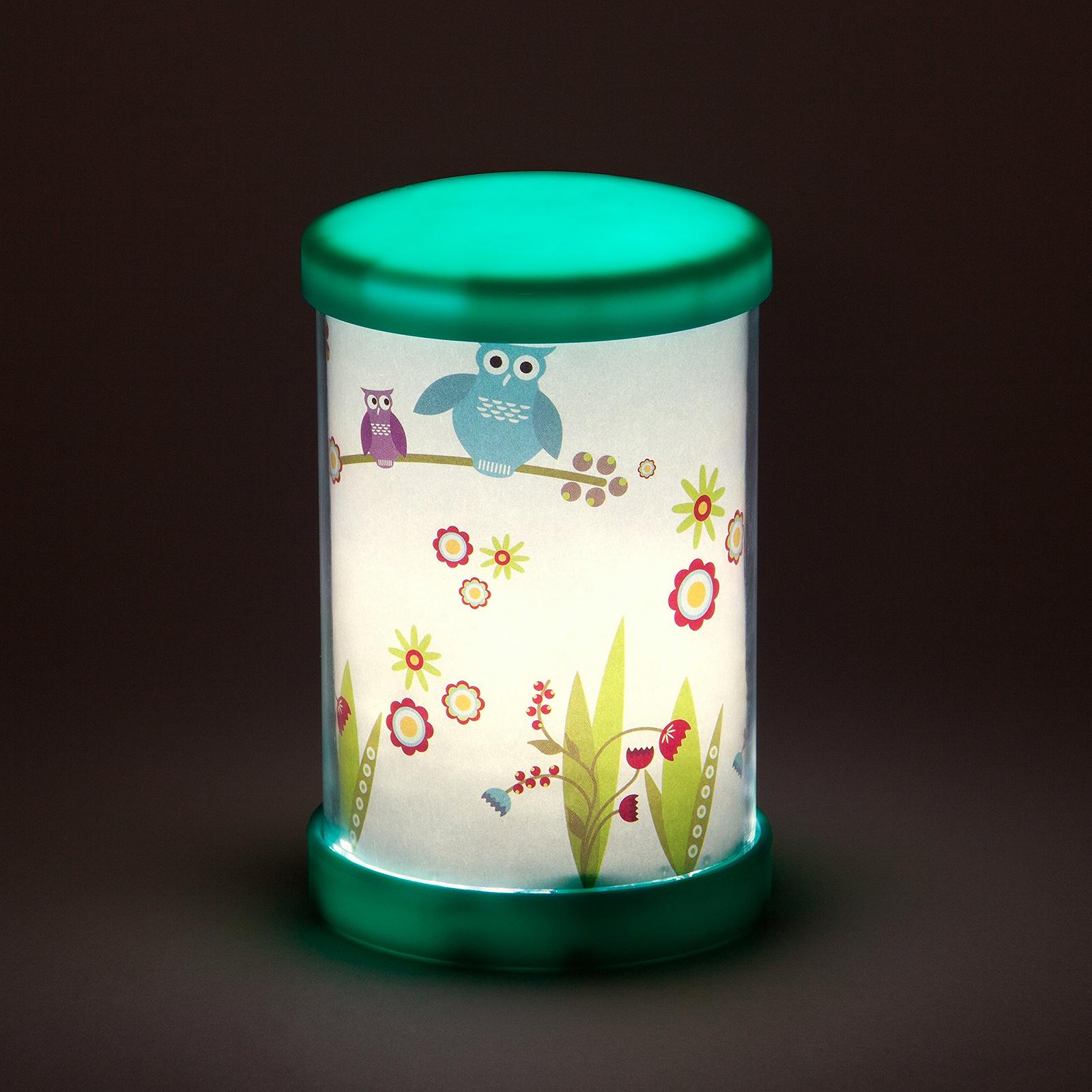 Нічник настільний Brilliant Birds G56047/72 LED Push Light Автоматичне вимкнення 11 см 2х0,06 Вт Пластик Синій/Білий, фото №3