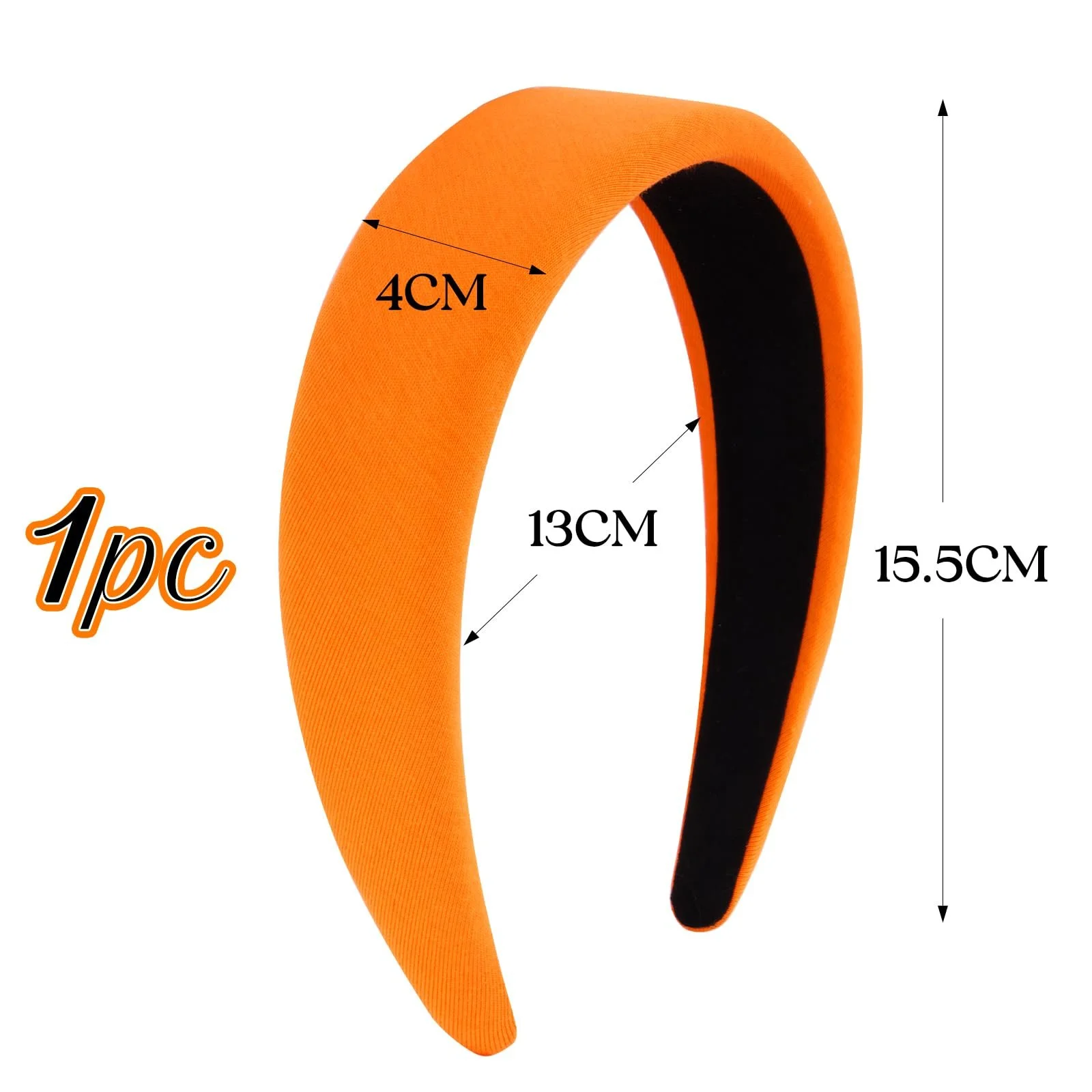 Обруч на голову Помаранчевий, фото №2 Обруч на голову Помаранчевий, фото №2