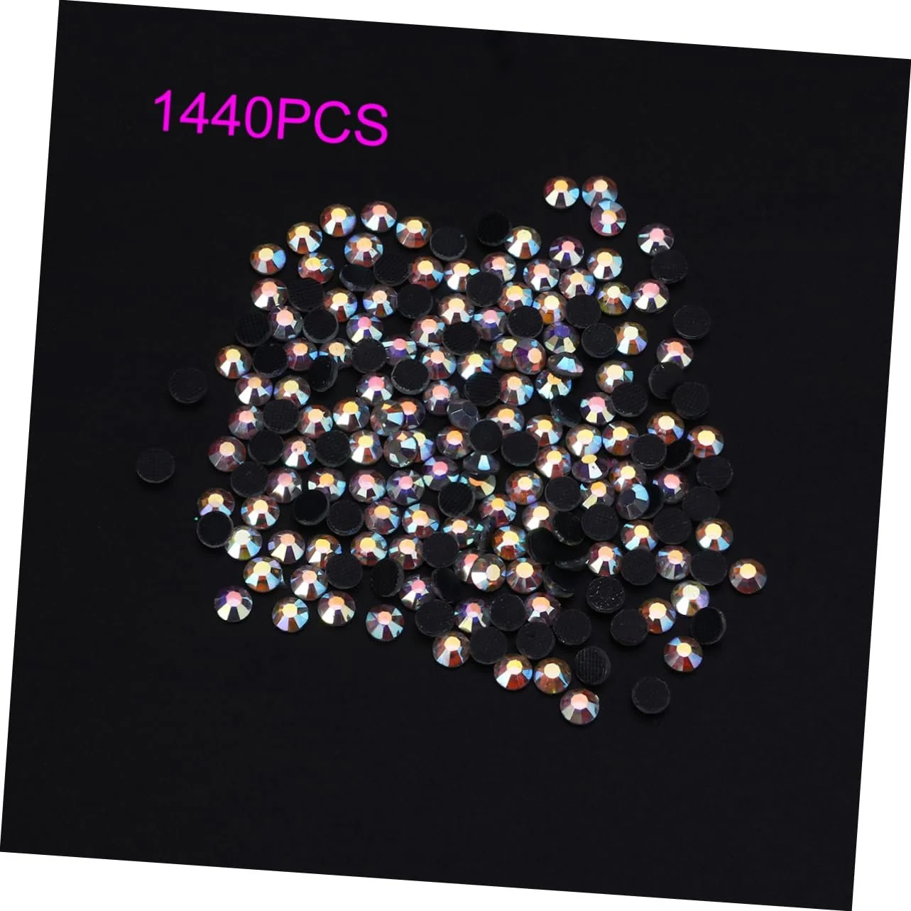 Кристали Lurrose 1440 штук з плоскою задньою частиною, фото №9