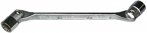 Ключ торцевой двухсторонний шарнирный SW-STAHL 00942L, 10 x 11 мм - Фото 1