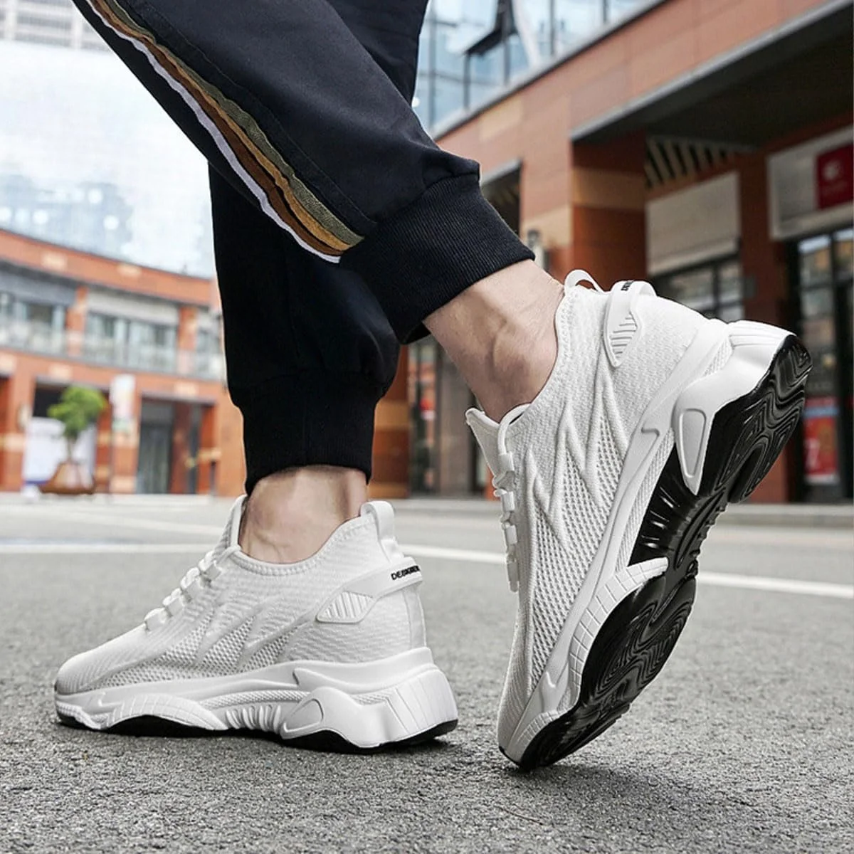 Кросівки Elevate Чоловіче взуття The Larger 10 cm, Ортопедична підкладка Невидима збільшуюча висоту, фото №3