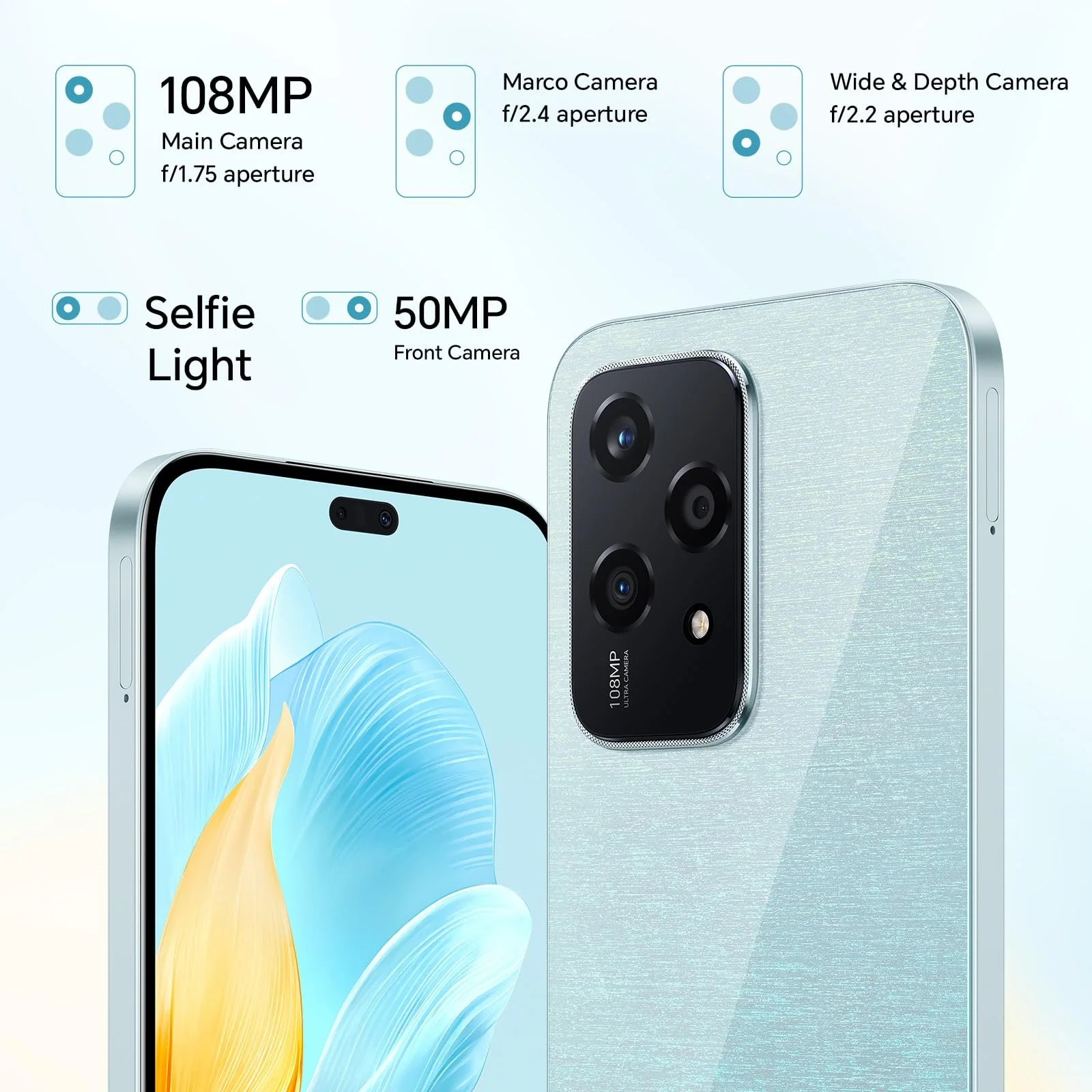 Смартфон Honor 200 Lite 5G 8GB 256GB 6.7" AMOLED 4500 мАг, фото №2