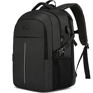 Рюкзак 55 L 18.4 дюйми Black USB TSA - Фото 1