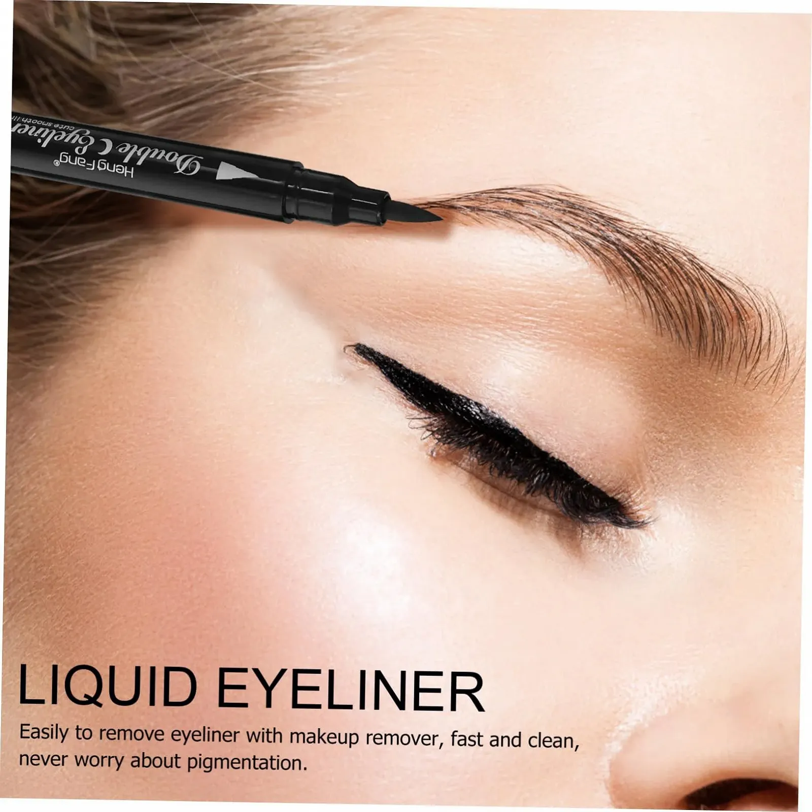 Підводка для очей FOMIYES Подвійний Чорний, фото №5