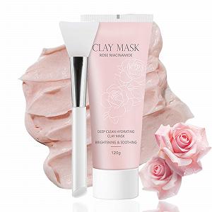 Купить Маска для лица Soleneva для глубокого очищения с ниацинамидом и розой, глиняная маска для ухода за кожей, маска для лица для женщин для сужения пор, увлажняющая маска для всех типов кожи, глиняная маска - Фото 1 Маска для лица Soleneva для глубокого очищения с ниацинамидом и розой, глиняная маска для ухода за кожей, маска для лица для женщин для сужения пор, увлажняющая маска для всех типов кожи, глиняная маска - Фото 1