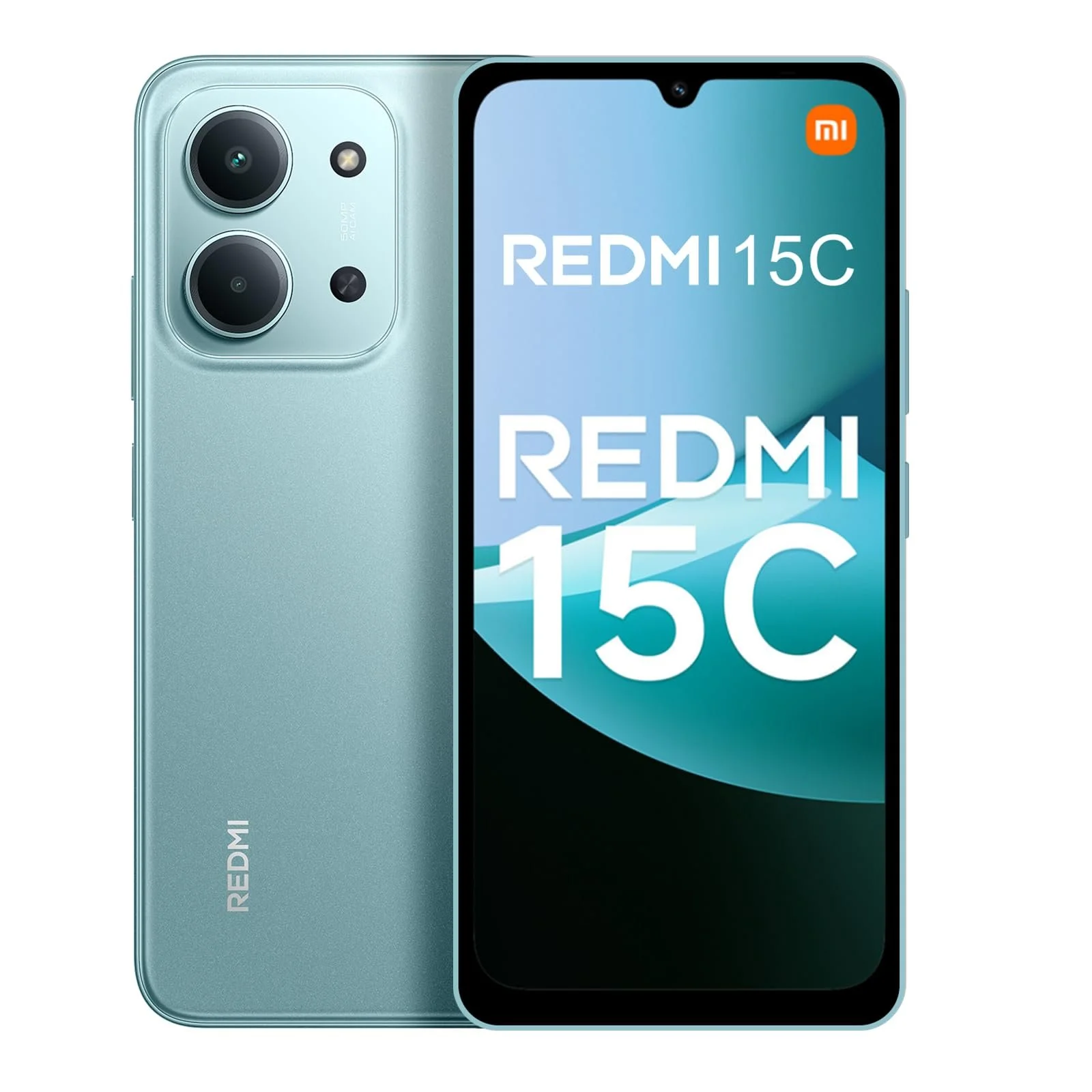 Смартфон XIAOMI Redmi 15C 6.9" 120Hz 6000mAh 4/128GB Mint Green, фото №1