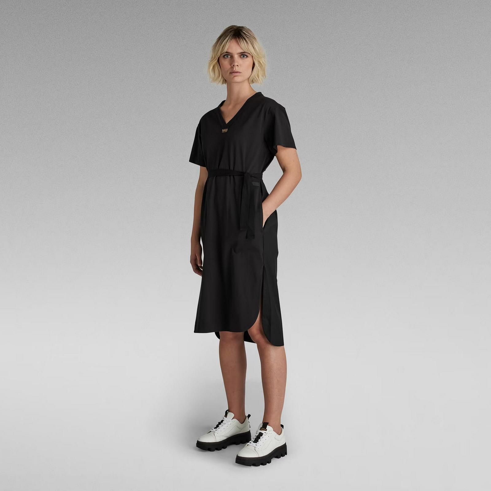 Жіноча сукня G-Star RAW Fabric Mix Belt Dress - S, фото №5