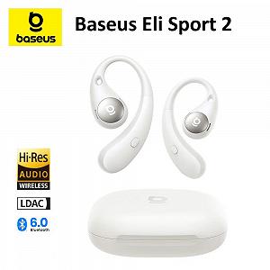 Навушники Baseus Eli Sport 2 Open-Ear True Wireless Earbuds White - Фото 1