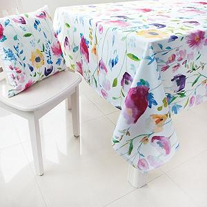 Скатертина Oxford 140 x 180 см з візерунком кольорова synthetic.ua - Фото 1