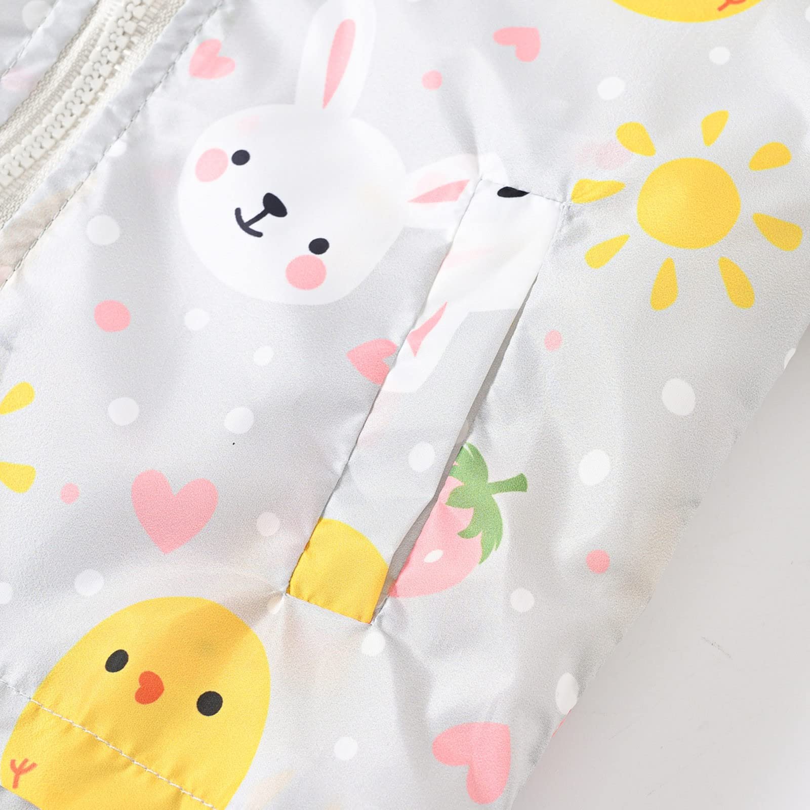 Перехідна Куртка AYSDSKI для Дівчинки з Капюшоном, 3D, фото №4 Перехідна Куртка AYSDSKI для Дівчинки з Капюшоном, 3D, фото №4