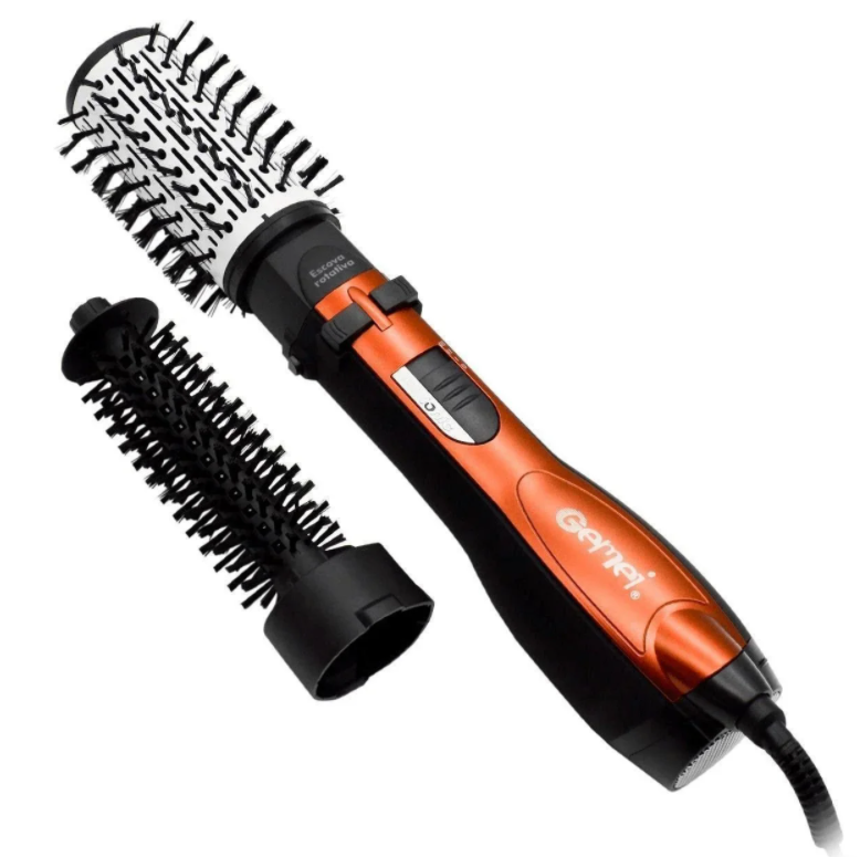 Фен-щетка стайлер c насадками Gemei GM-4828 с вращающейся насадкой, фото №6 Фен-щетка стайлер c насадками Gemei GM-4828 с вращающейся насадкой, фото №6