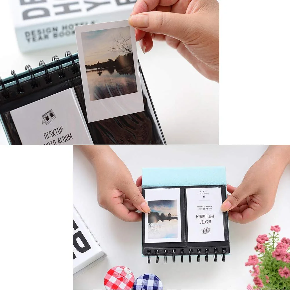 Фотоальбом Urvoix Mini для Fujifilm Instax Mini 8 7s 25 50s 90, визиток, черный, фото №6 Фотоальбом Urvoix Mini для Fujifilm Instax Mini 8 7s 25 50s 90, визиток, черный, фото №6