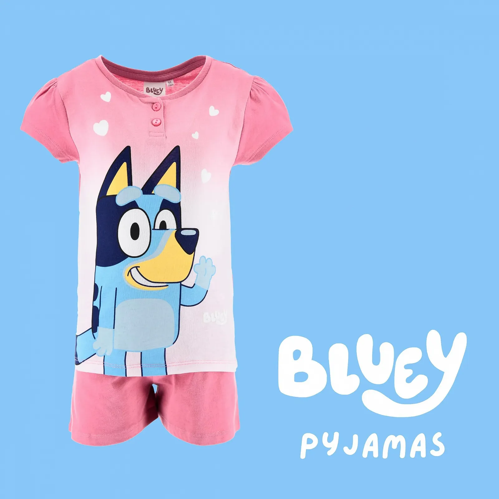 Піжама BlueY для дівчат, набір 2 шт: футболка та довгі штани, фото №3 Піжама BlueY для дівчат, набір 2 шт: футболка та довгі штани, фото №3
