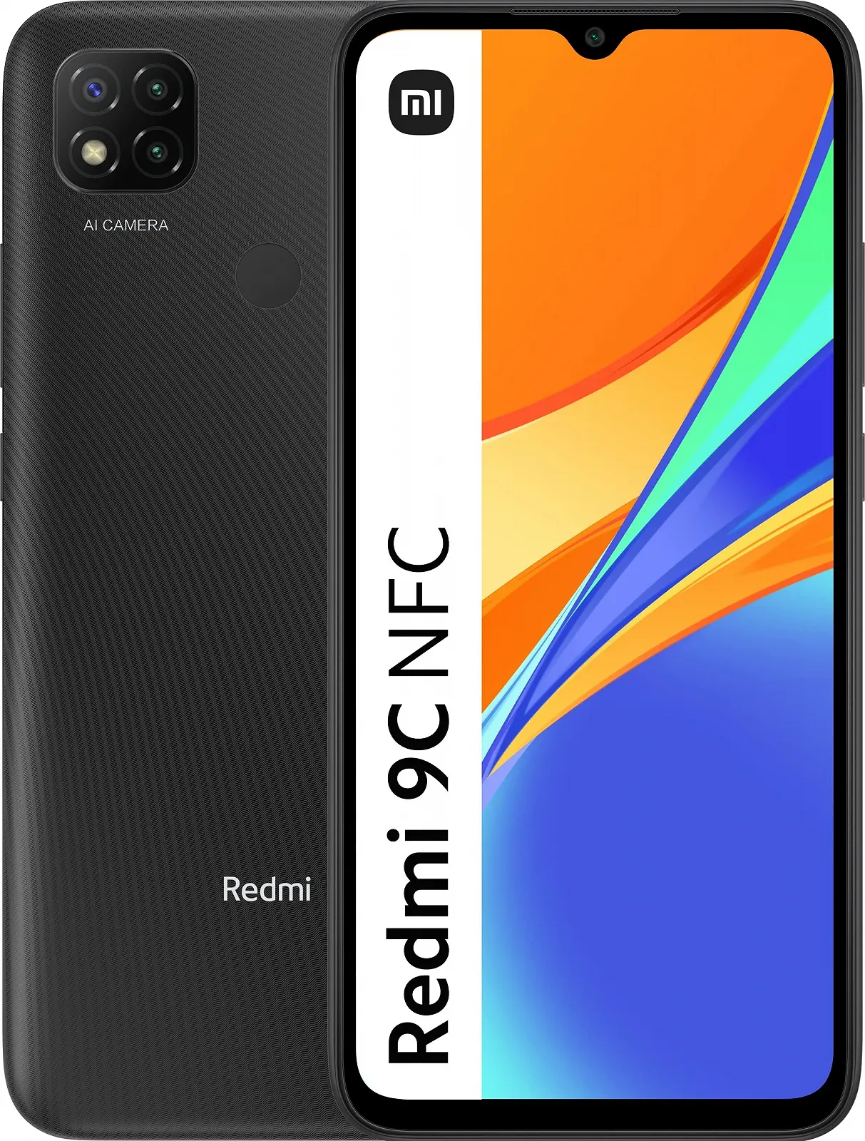 Смартфон Xiaomi Redmi 9C 64GB Midnight Grey, фото №1