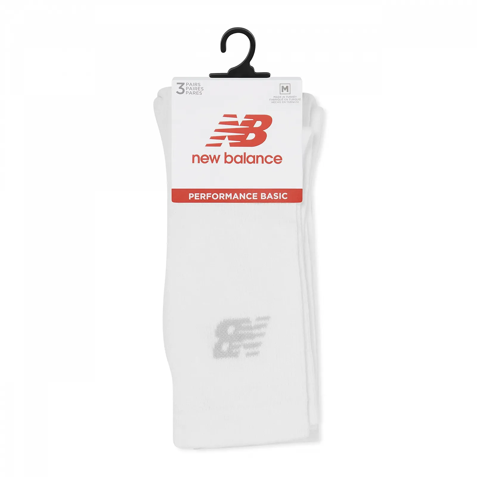 Носки (3 пары) New Balance Crew White M, фото №5