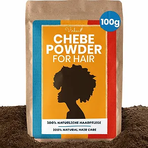 Порошок для волос VIRHEA Chebe - Натуральный порошок для роста и укрепления волос (100 г) - Фото 1