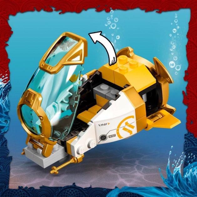 Конструктор Lego 71754 Ninjago Водный дракон, фото №8