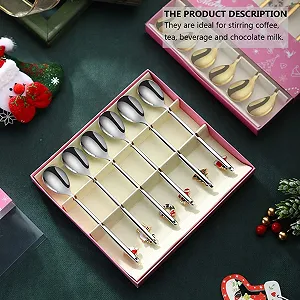 Ложка для кави PRETYZOOM Набір з 12 нержавіючих сталевих synthetic.ua - Фото 1