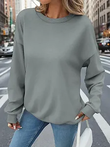 Жіночий світшот Onsoyours Без капюшона synthetic.ua - Фото 1