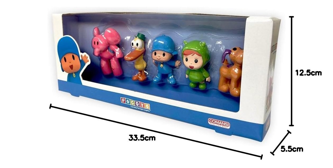 Фигурки Comansi Pocoyo Pocoyo, Elly, Duck, Loula, Nina, набор 5 штук, фото №10