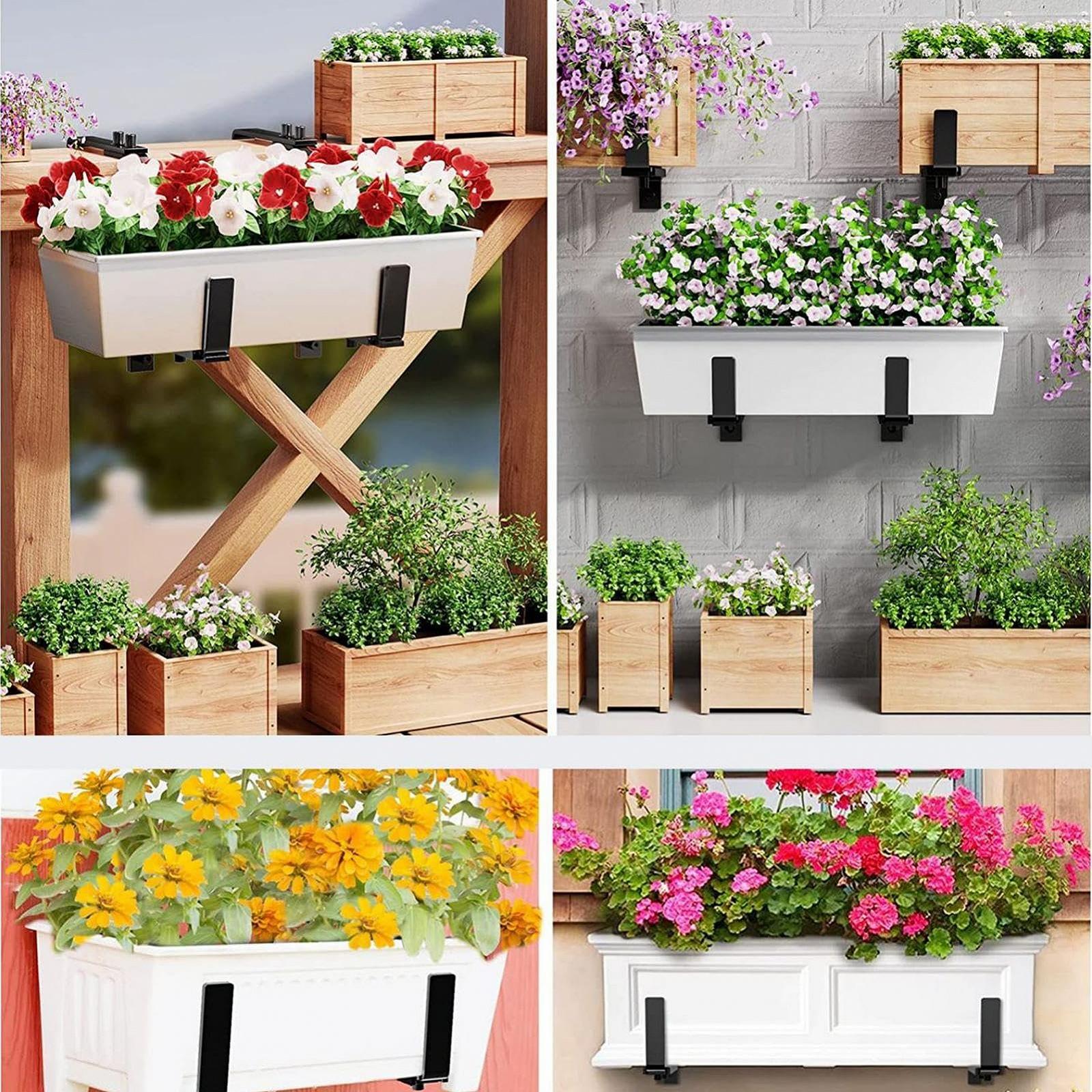 Кронштейни для віконних ящиків металеві регульовані, фото №4 Кронштейни для віконних ящиків металеві регульовані, фото №4