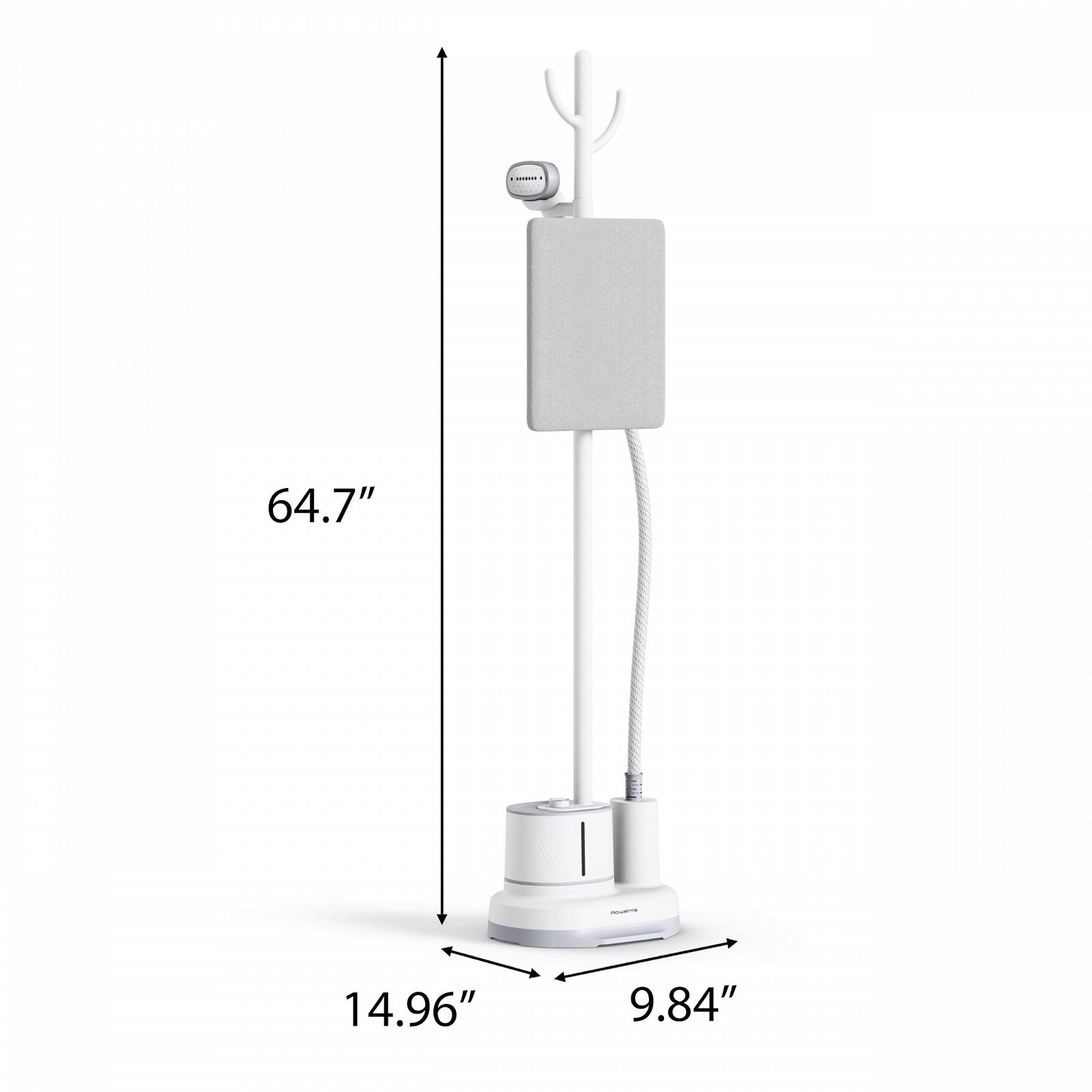Вертикальний відпарювач Rowenta 1800 Вт 38 г/хв вертикальна дошка 1.2 л нержавіюча сталь, фото №7