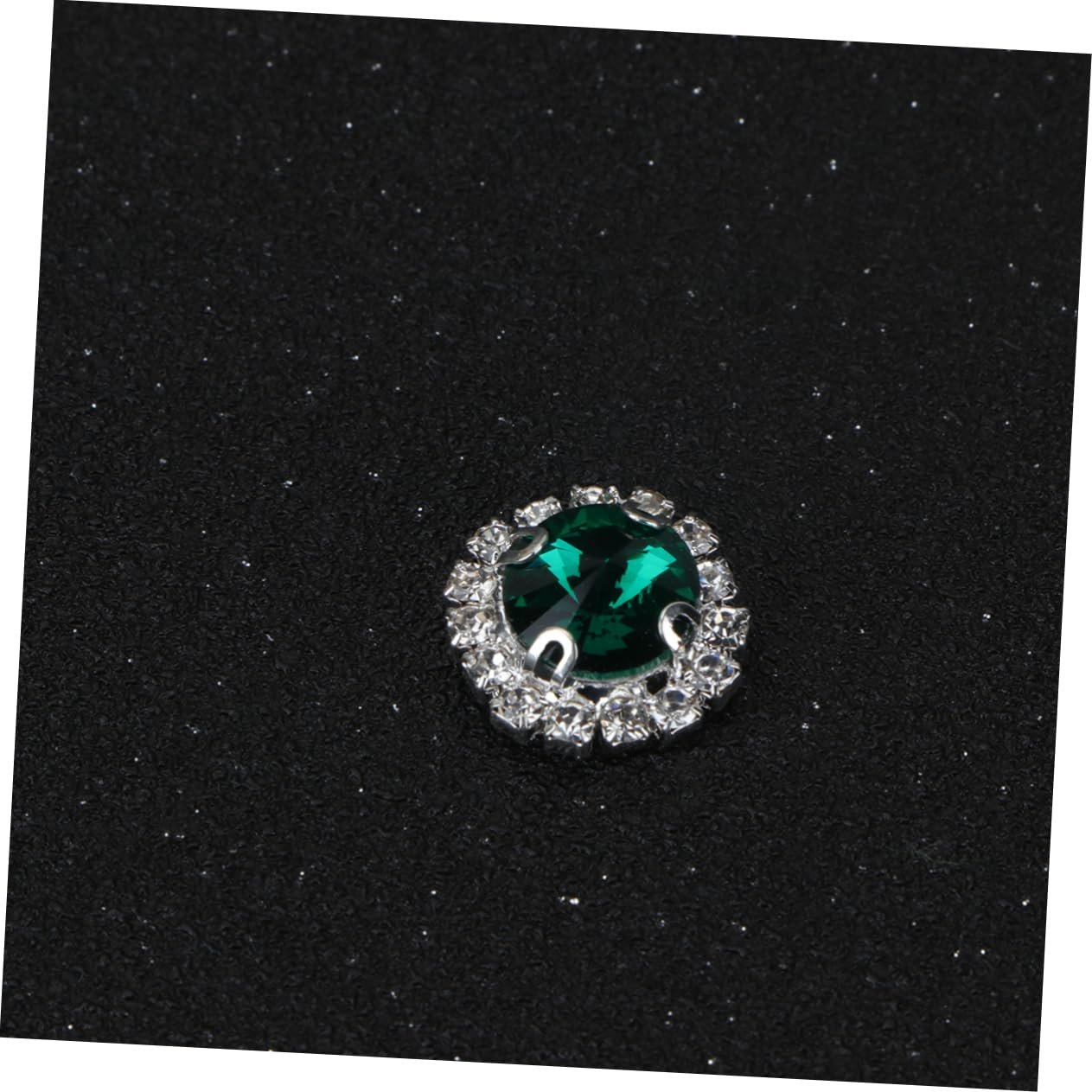 Штучні Діаманти TEHAUX 40 штАкрилові Плоскі Стрази, Зелений Колір, фото №8