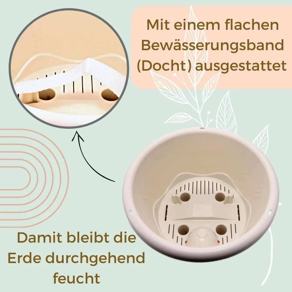 Підвісний кошик GarPet 30 з автополивом Антрацит, фото №8