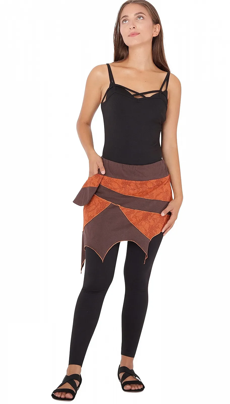 Міні-юбка PUREWONDER Жіноча з принтом SK276, фото №4