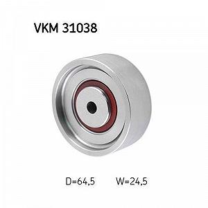 Напрямний/обвідний ролик поліклинового ременя SKF VKM 31038 для AUDI SEAT SKODA VW synthetic.ua - Фото 1