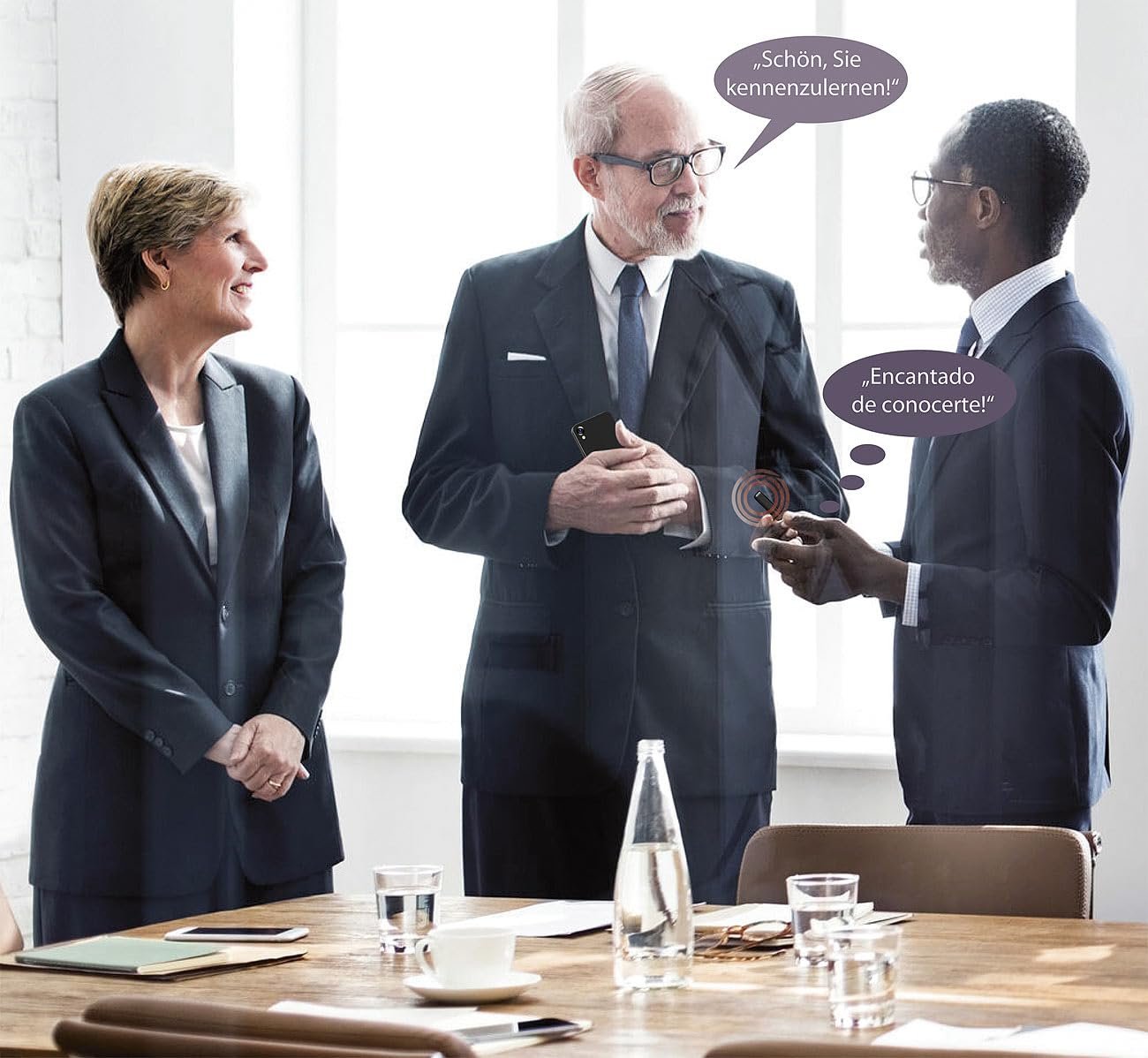 Мобільний Перекладач simvalley MOBILE AI, 139 мов, Асистент ChatGPT, фото №5