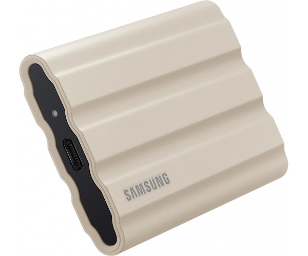Накопичувач зовнішній SSD 2.5" USB 1.0TB Samsung T7 Shield Beige (MU-PE1T0K/EU), фото №5