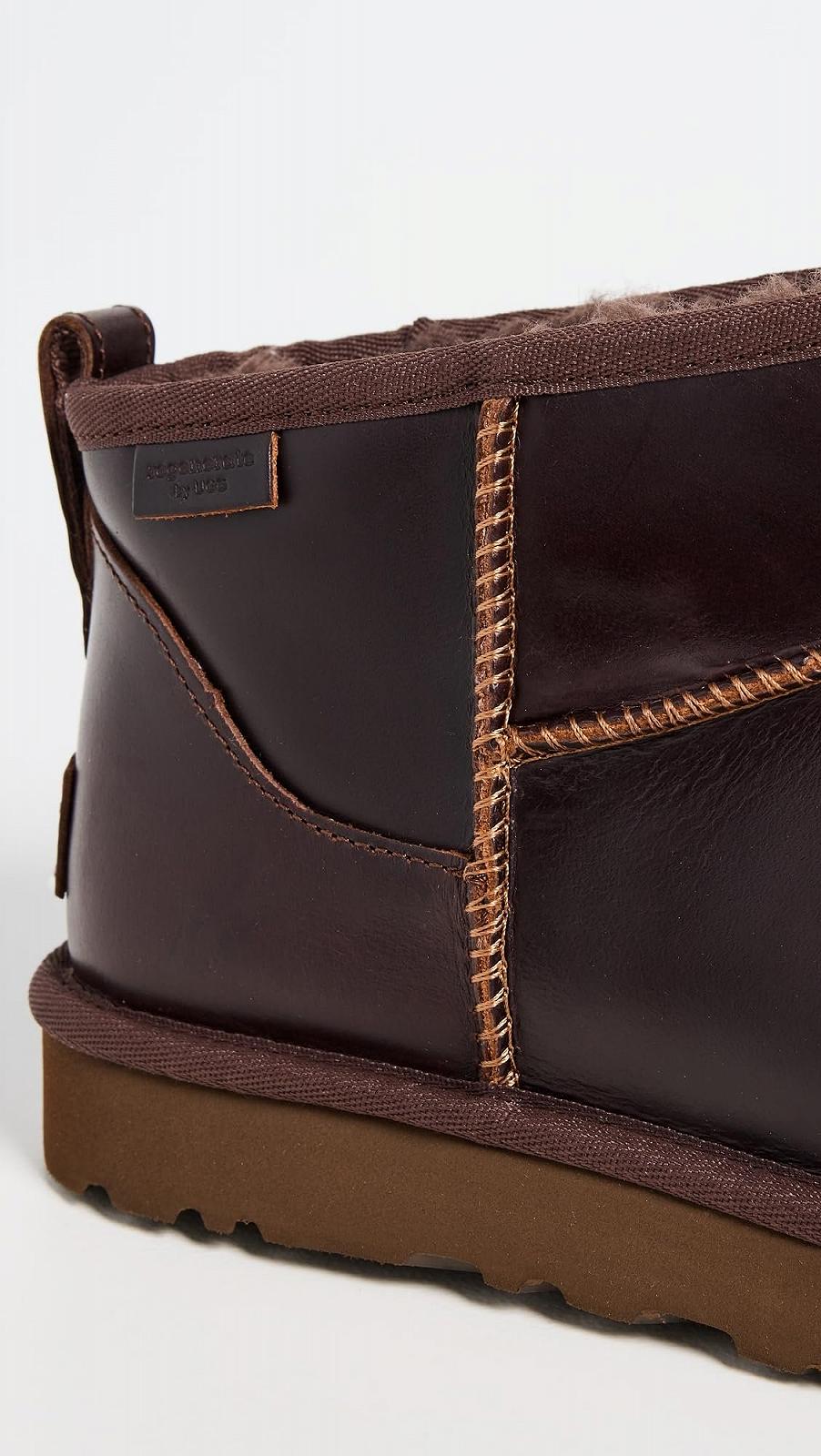 Мужские Сапоги UGG Classic Ultra Mini Rain Кожа, фото №4