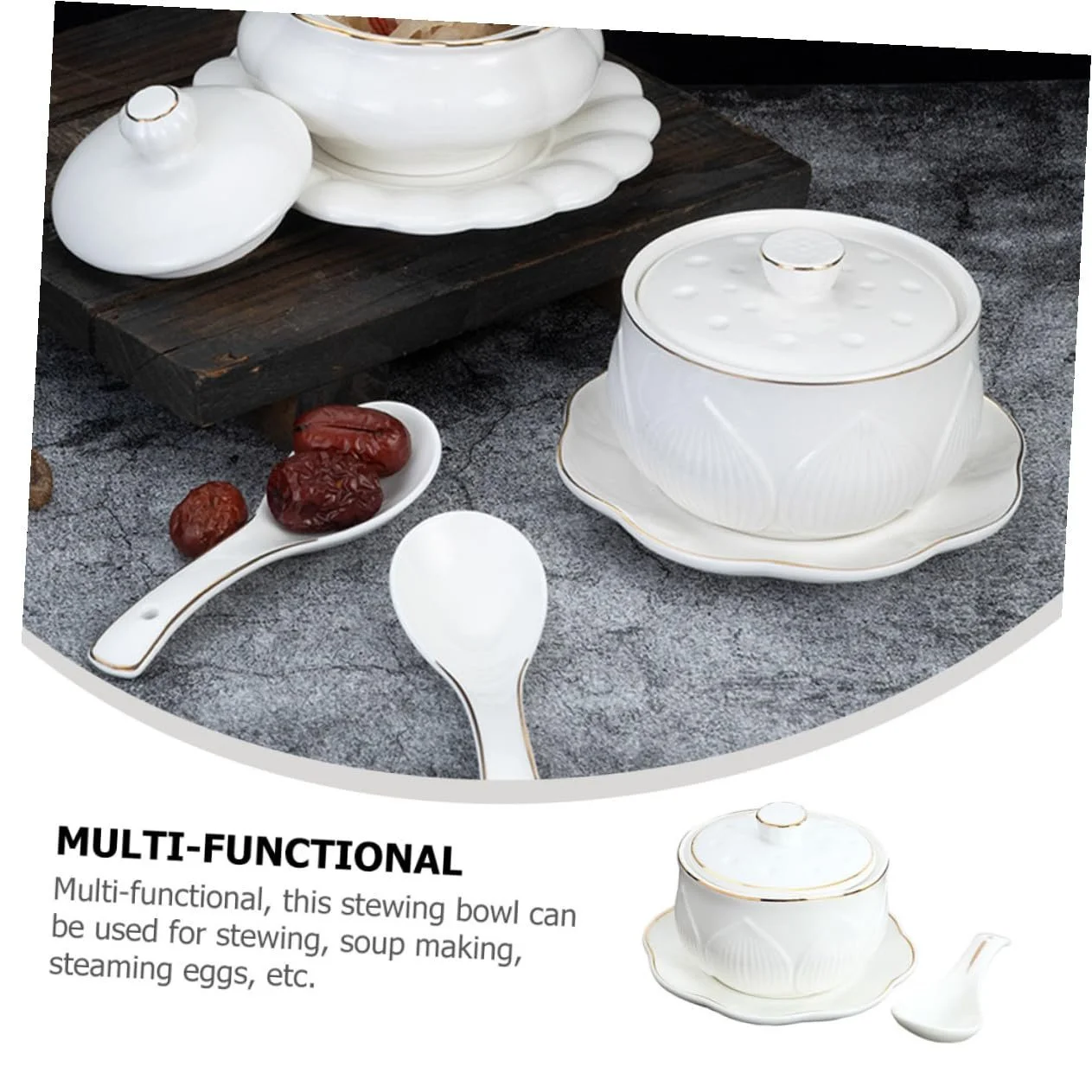 Форма для тушкування Керамічна з кришкою термостійка маленька, фото №9 Форма для тушкування Керамічна з кришкою термостійка маленька, фото №9