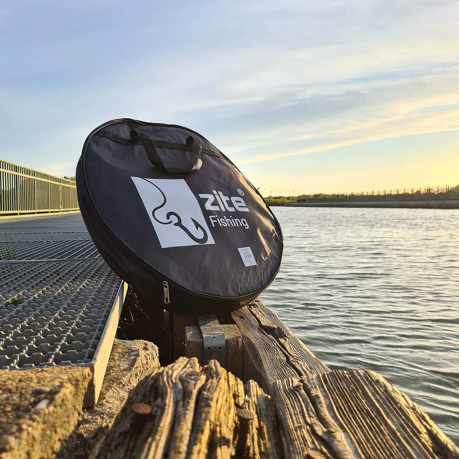 Садок Zite Fishing 3.50 м 45 см із сумкою та кілком, фото №4 Садок Zite Fishing 3.50 м 45 см із сумкою та кілком, фото №4