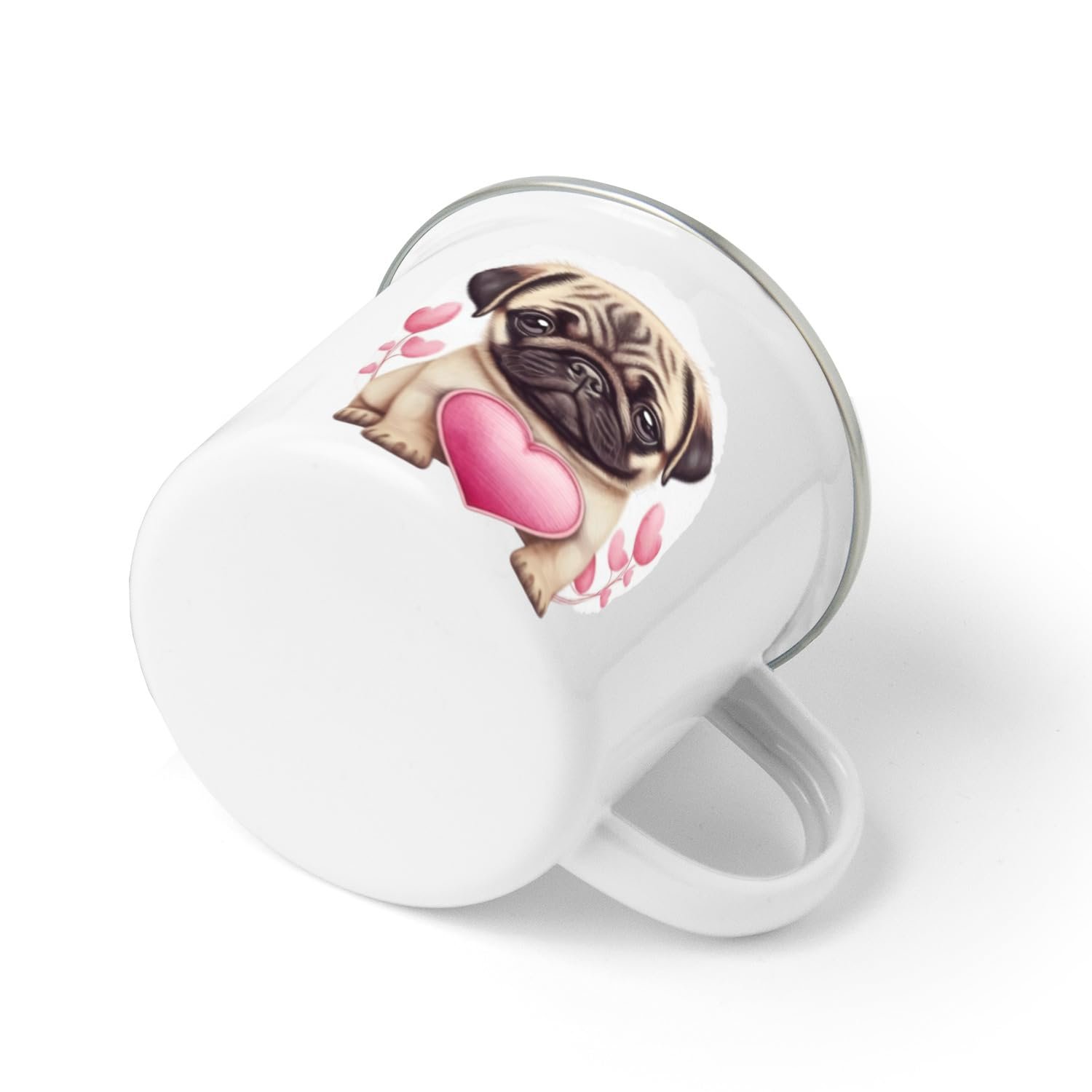 Дитяча кружка емальована Kids Adventure Baby Carlin біла - 354 мл, фото №2 Дитяча кружка емальована Kids Adventure Baby Carlin біла - 354 мл, фото №2