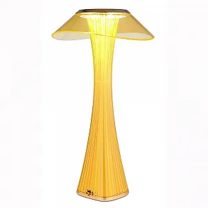 Настольная лампа GLOBO LIGHTING LED 2.5 Вт Touch Dimmer CCT Янтарный/Золотистый - Фото 1