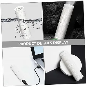 Ліхтар для повідка собаки Luminous Нічний для домашніх тварин для кемпінгу і легкого кріплення Білий synthetic.ua - Фото 1