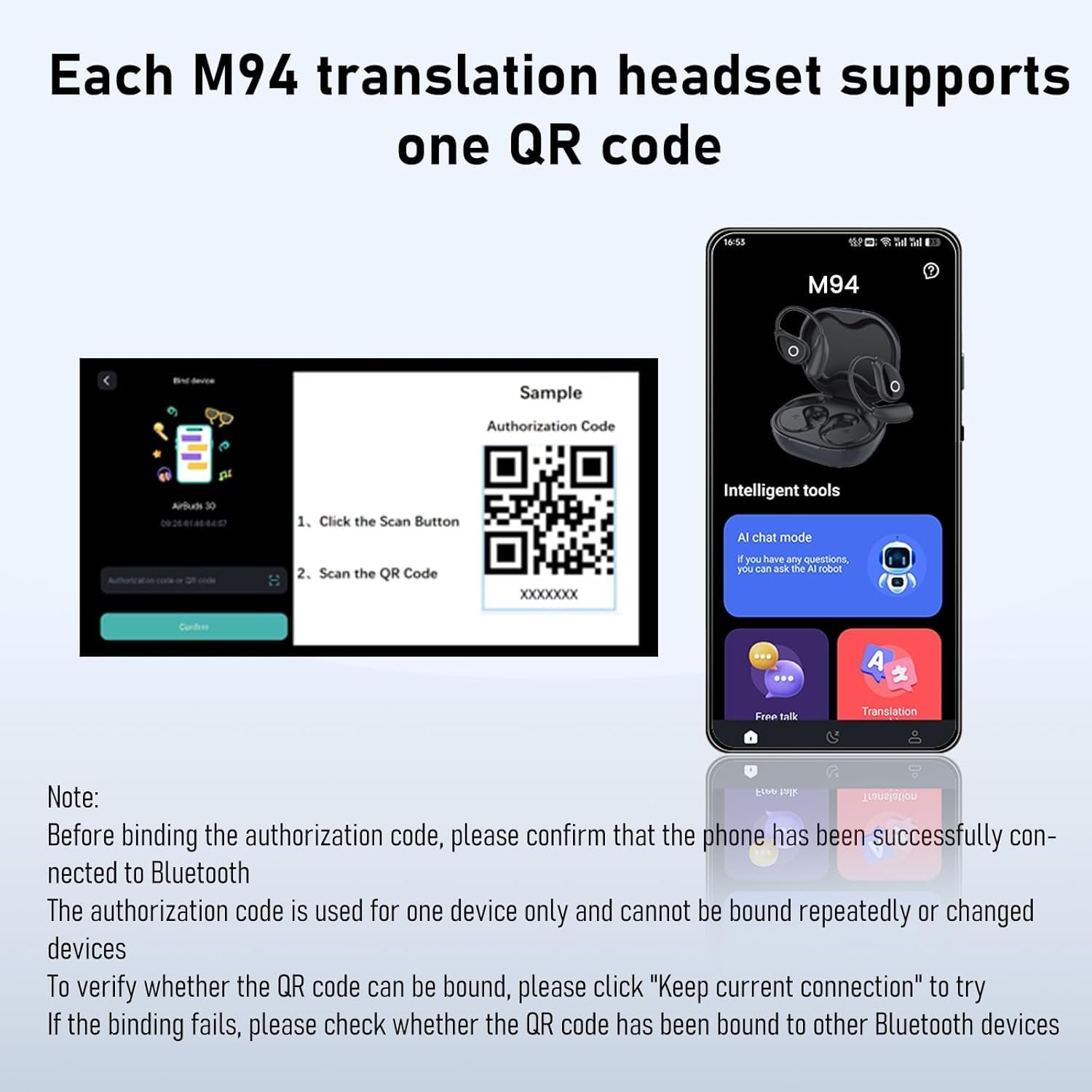 Наушники-переводчик MONODEAL, 164 языков с переводом в реальном времени для путешествий и обучения, фото №9