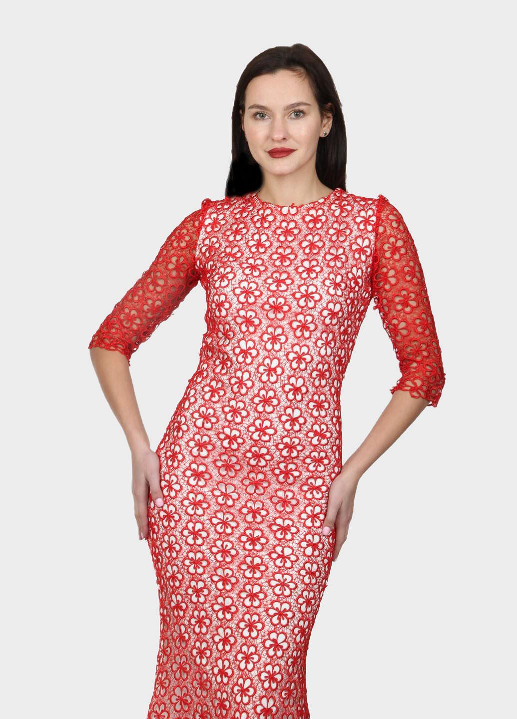 Платье Enna Levoni S Красный (ND-13139 Red, фото №3