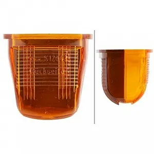 Стеклянный плафон, указатель поворота HELLA 9EL 064 243-015 для MAN synthetic.ua - Фото 1