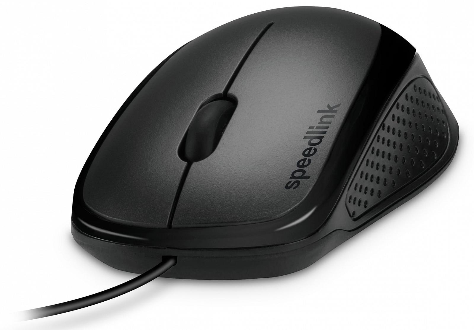 Мышь Speedlink Kappa USB, 3 кнопки, черная, фото №2
