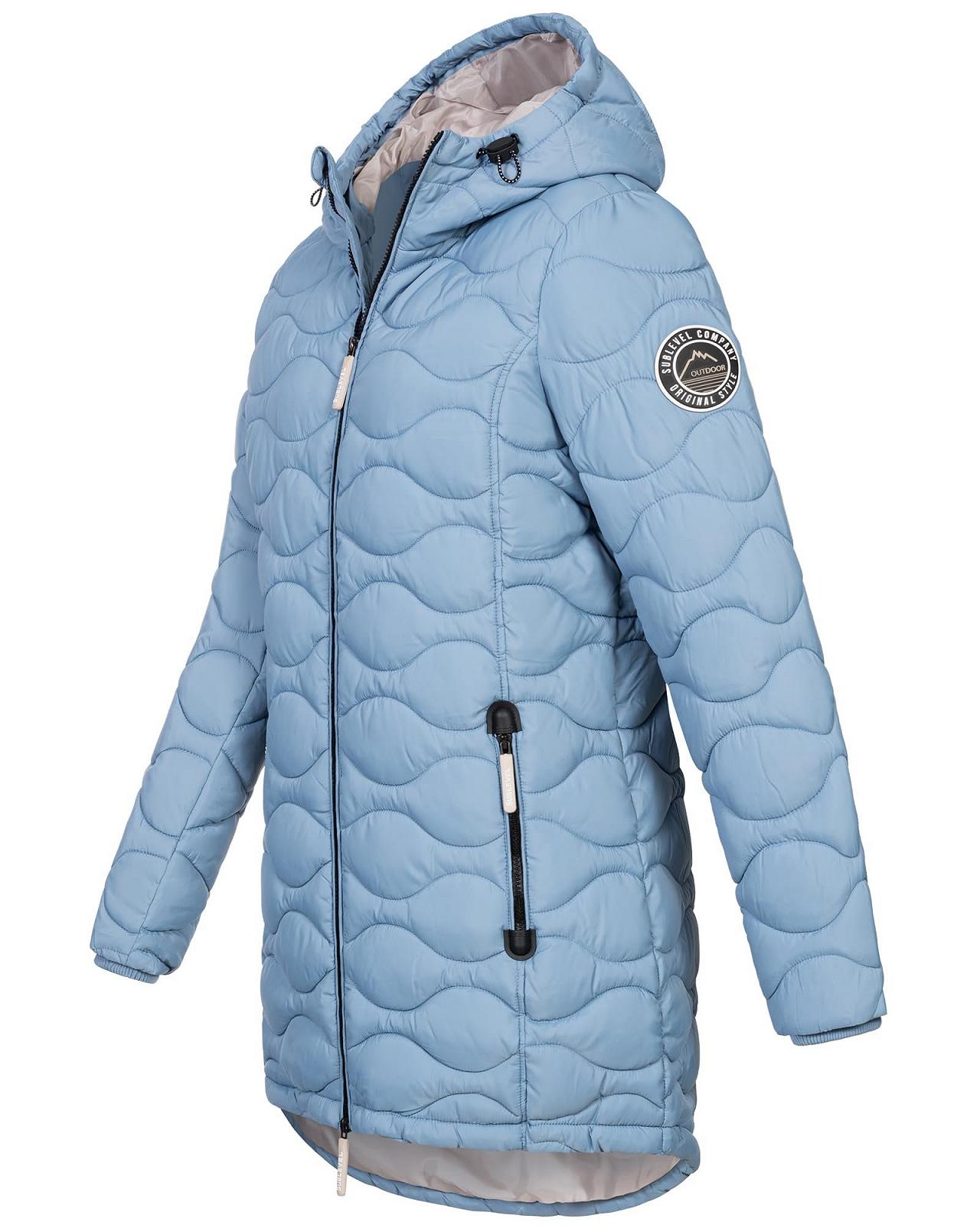 Жіноча зимова куртка Sublevel Пальто Парка стьобана зимове пальто, фото №2