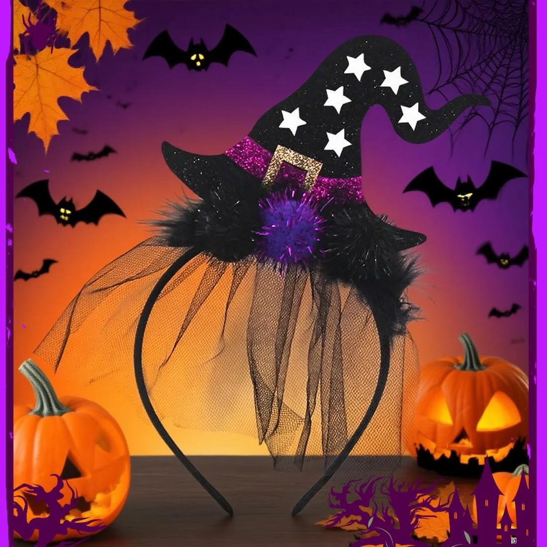 Женский обруч Шляпа ведьмы, фото №4