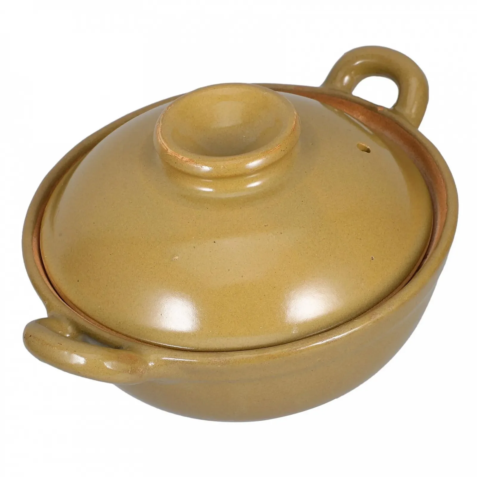 Кастрюля VALICLUD глиняная с одной ручкой термостойкая, фото №1