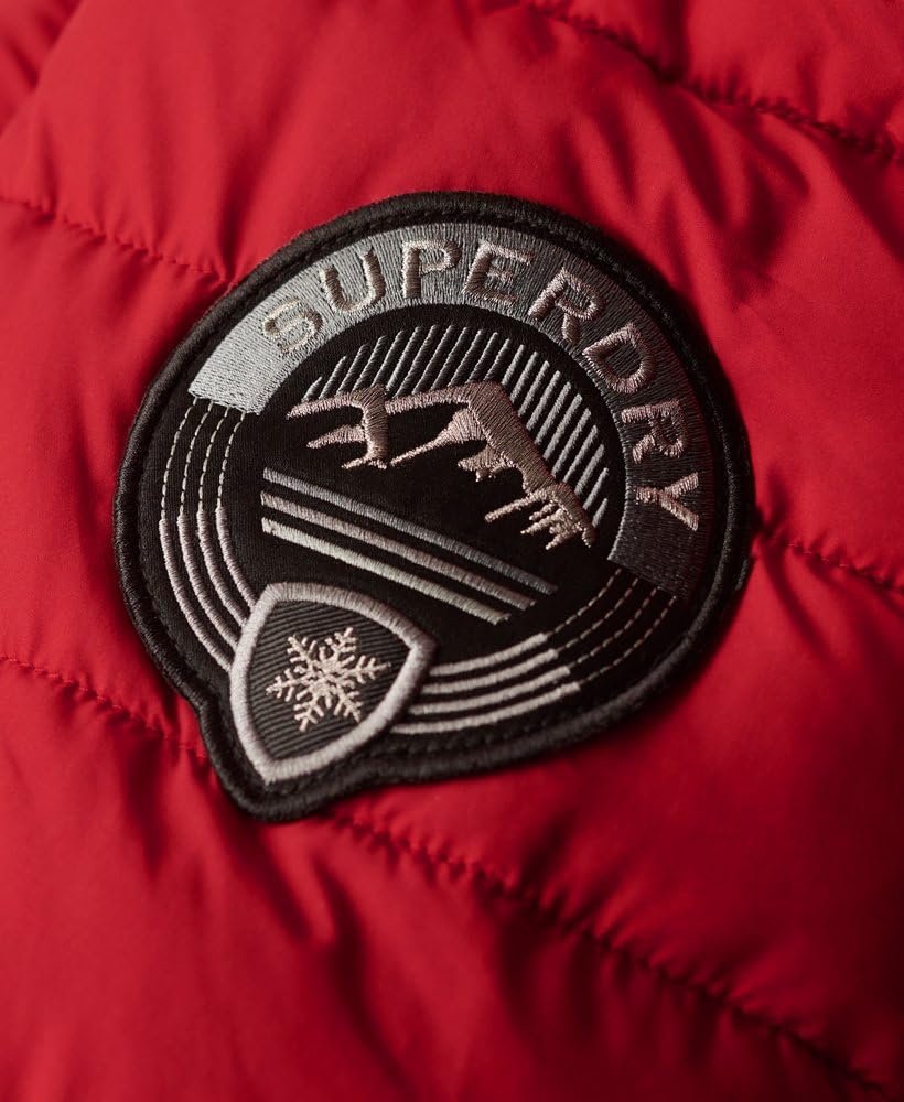 Куртка Superdry Fuji Женская С капюшоном Удлиненная Puffer, фото №3