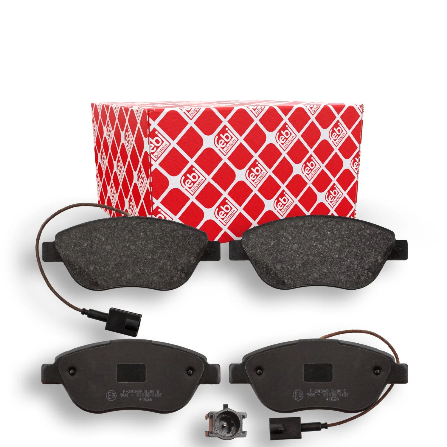 Комплект тормозных колодок FEBI BILSTEIN 116057 для FIAT LANCIA OPEL ABARTH, фото №1