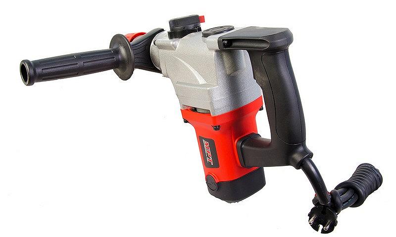 Перфоратор MPT SDS plus 26 мм 850 Вт 800 об/хв 4500 уд/хв 5 Дж 2 режими аксесуари шт кейс MRH2605, фото №5